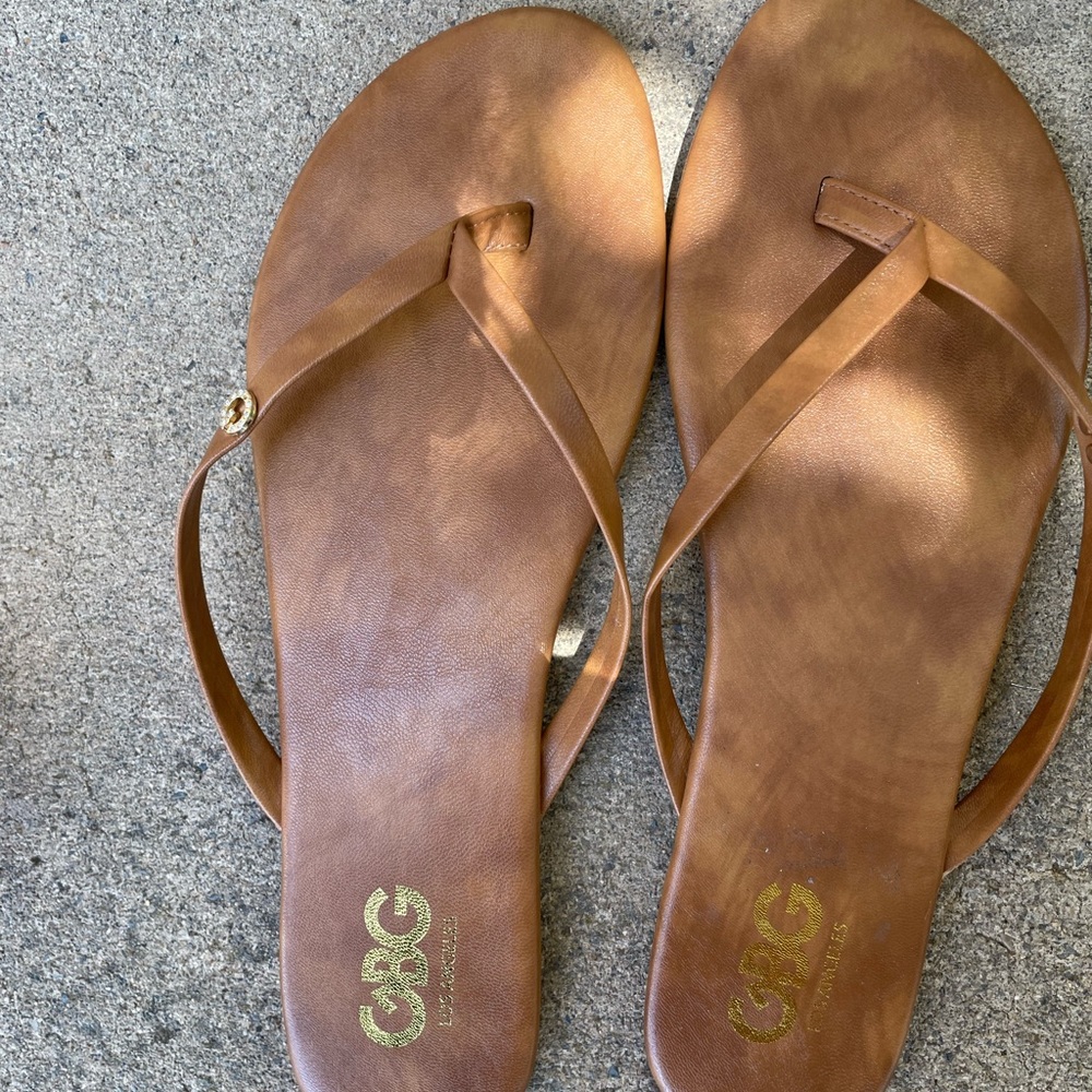 NWOT Women's Brown Sandals size 9.5